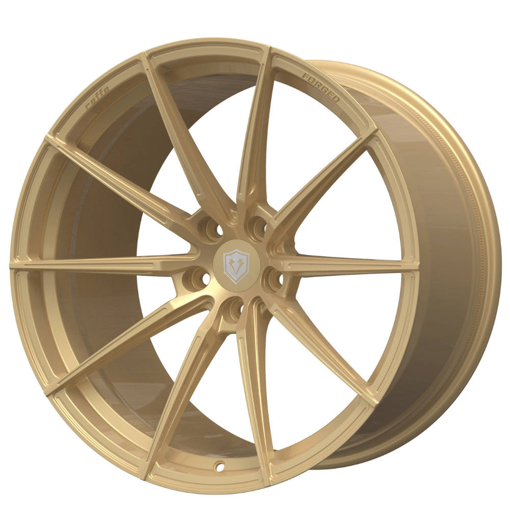20 Zoll Komplettradsatz Raffa Wheels RFS‑03 Forged Series Champagner | 9x20 ET30 | LK 5x112 | inkl. Reifenwahl & optional RDKS - CarWorlds GmbH