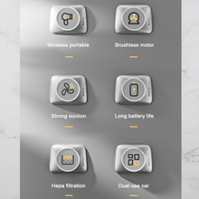 Load image into Gallery viewer, Powerful 120W Car Vacuum Cleaner - 12000PA suction power | Wet and dry suction function | Portable mini handheld vacuum cleaner