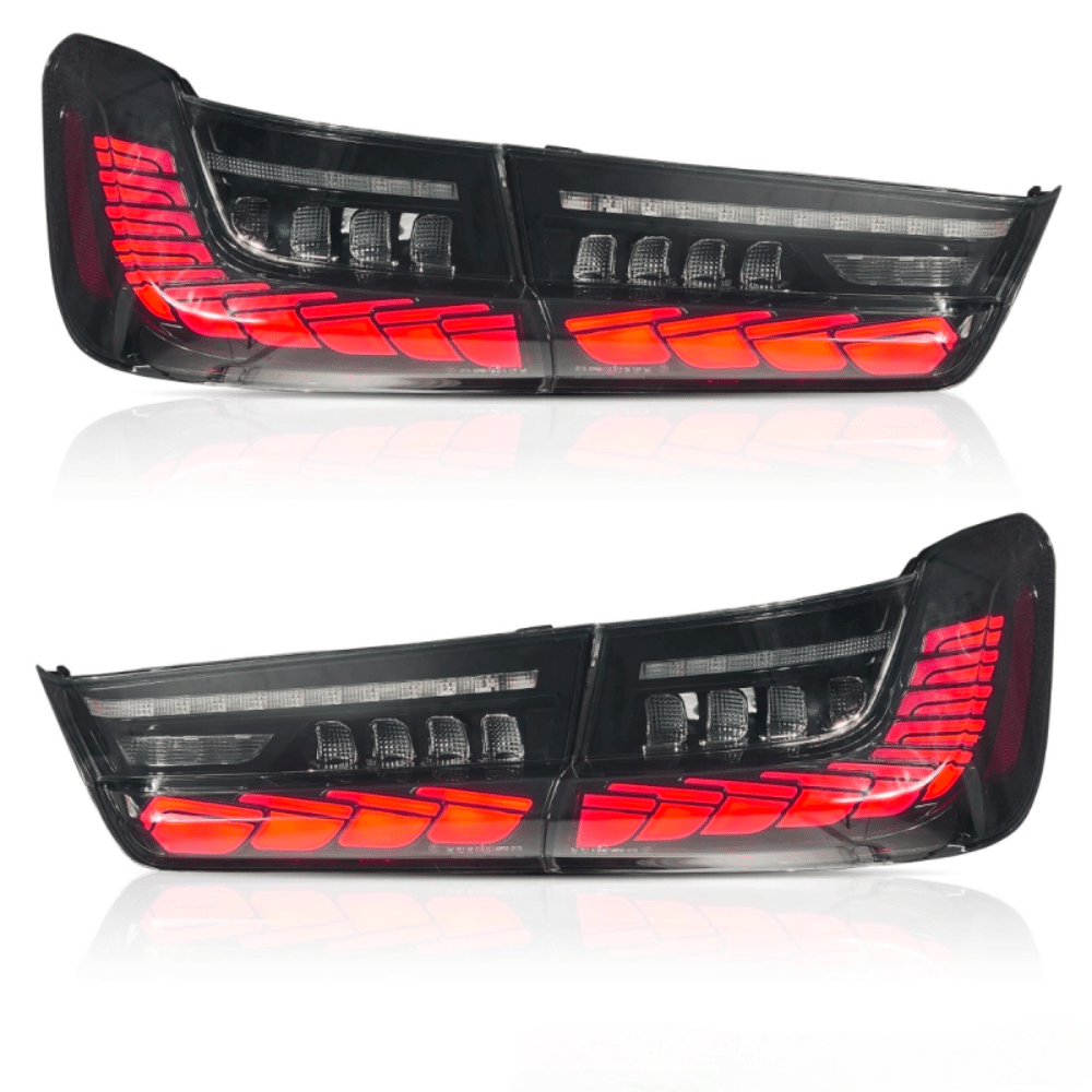 LED taillights SET Smoke dynamic indicators OLED function fits for BMW 3 Series G20 Sedan