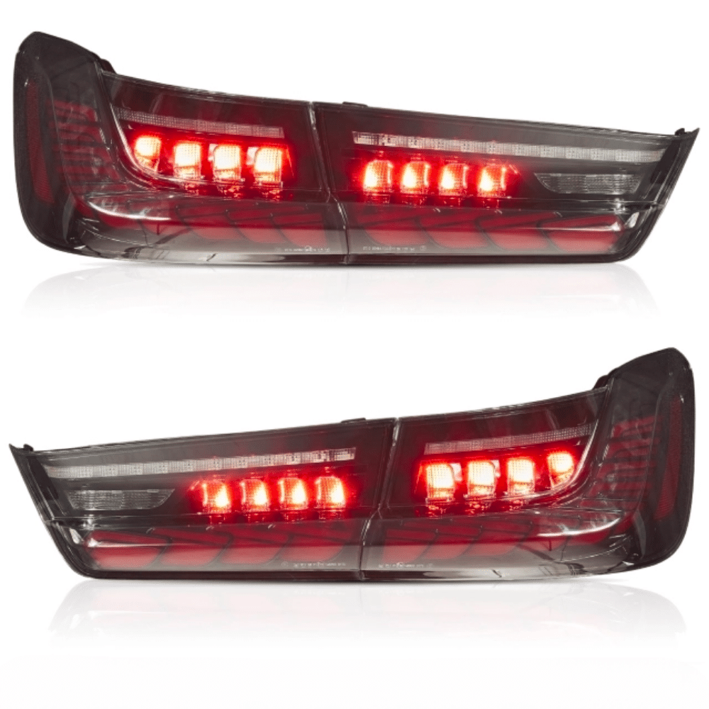 LED taillights SET Smoke dynamic indicators OLED function fits for BMW 3 Series G20 Sedan