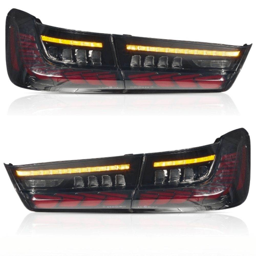 LED taillights SET Smoke dynamic indicators OLED function fits for BMW 3 Series G20 Sedan