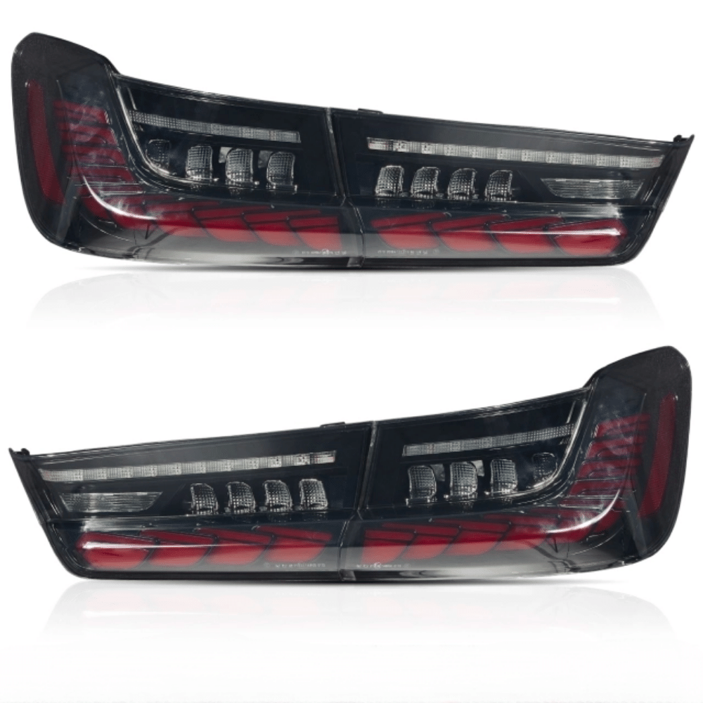 LED taillights SET Smoke dynamic indicators OLED function fits for BMW 3 Series G20 Sedan
