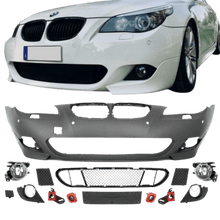 Load image into Gallery viewer, LCI front bumper ABS PDC+NSW+accessories fits for BMW E60 E61 also M-package *ABE