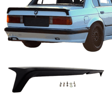 Load image into Gallery viewer, Sport Package Zender Design rear spoiler trunk rear black fits for BMW 3 Series E30