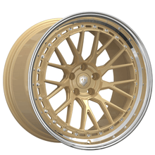 Load image into Gallery viewer, Komplettradsatz Raffa Wheels RFS-04 | Forged Series | Champagner Polished Lip 10,5x20 &amp; 11,5x21 | BMW M2 G87