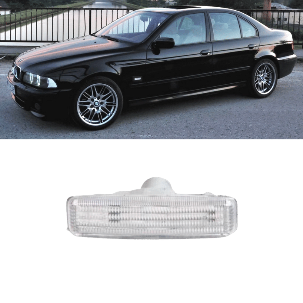 Side Indicators White Facelift Design fits for BMW E39 Sedan Touring 95-03 (piece)