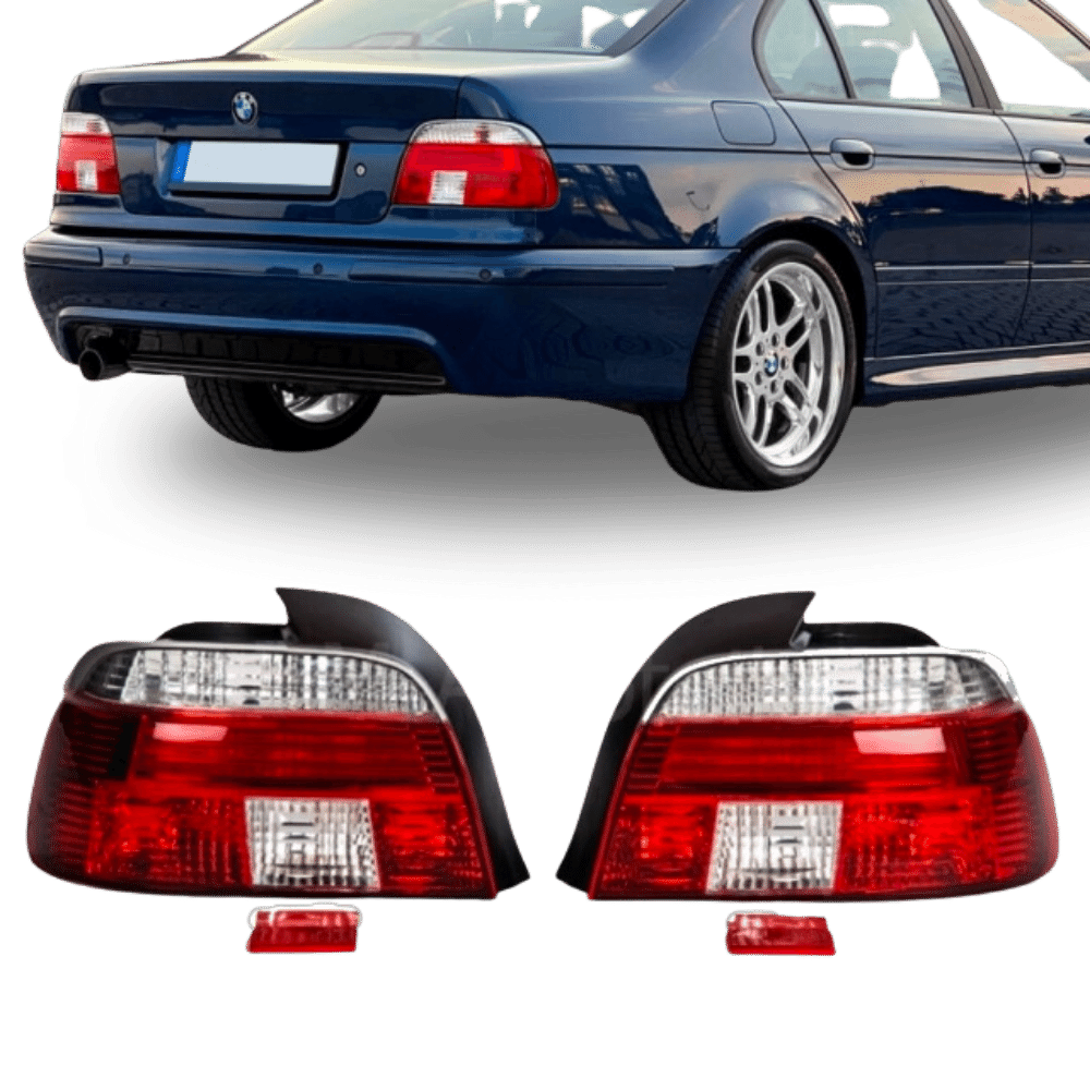 2x Taillights Facelift Celis Red White fits for BMW E39 Sedan