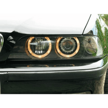 Load image into Gallery viewer, Angel Eyes Xenon Headlights Black Set fits for BMW E39 +2x Osram D2S 00-03