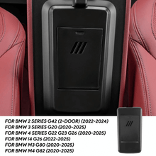 Load image into Gallery viewer, Facheinsatz für obere Armlehne – geeignet für BMW 3er &amp; 4er G - Serie (2020–2024) - CarWorlds GmbH