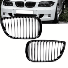 Load image into Gallery viewer, https://dm - autoteile.de/Set - Performance - Kuehlergrill - Schwarz - Glanz - passend - fuer - BMW - 1er - E87 - E81 - Bj - 04 - 07 - CarWorlds GmbH