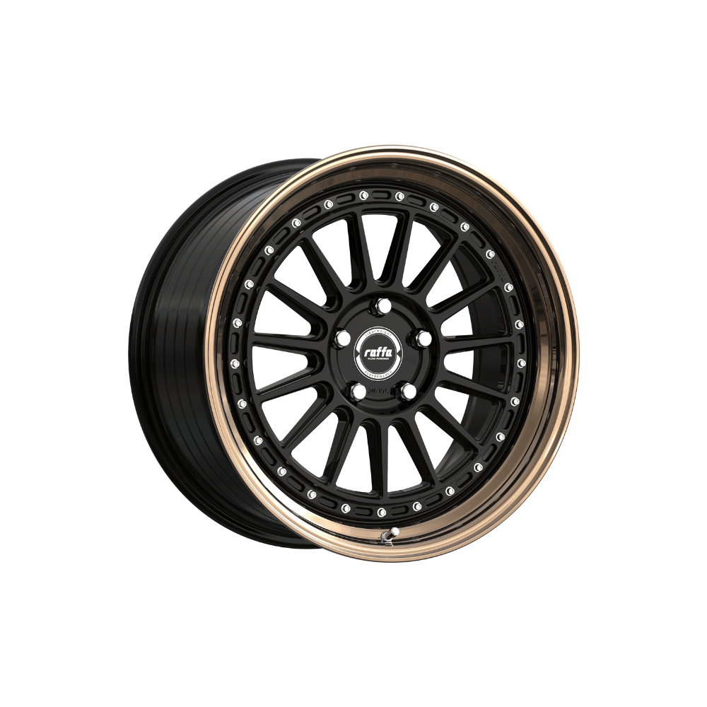 Komplettradsatz Raffa Wheels RF‑04 | 8,5x19 ET45 | LK 5x112 | Audi A3/S3 8Y | Polished Farben - CarWorlds GmbH