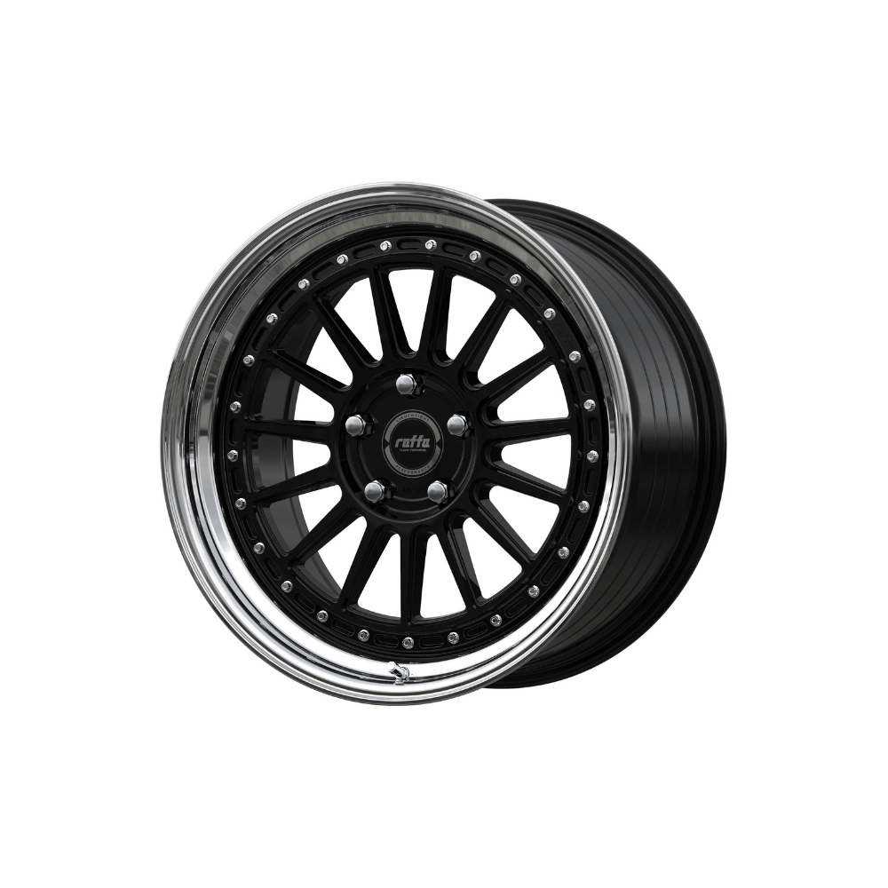 Komplettradsatz Raffa Wheels RF‑04 | 8,5x19 ET45 | LK 5x112 | Audi A3/S3 8Y | Polished Farben - CarWorlds GmbH