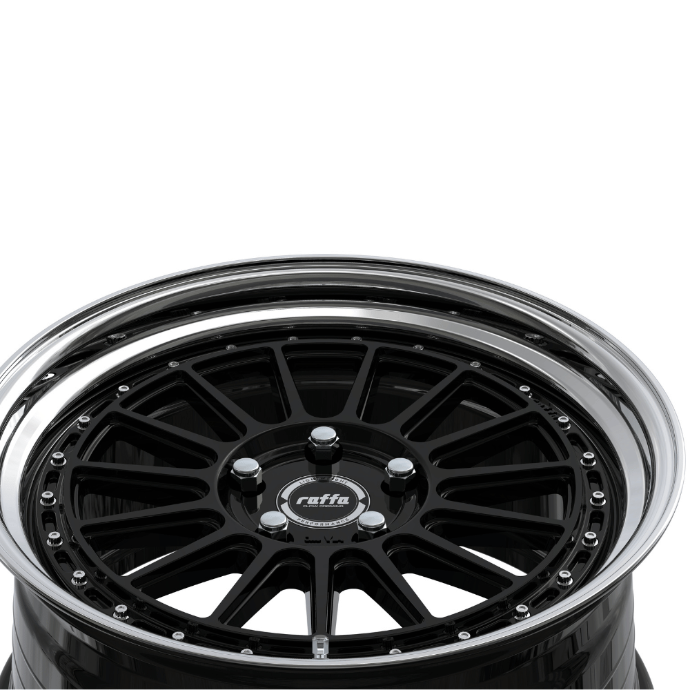 Komplettradsatz Raffa Wheels RF‑04 | 8,5x19 ET45 | LK 5x112 | Audi A3/S3 8Y | Polished Farben - CarWorlds GmbH