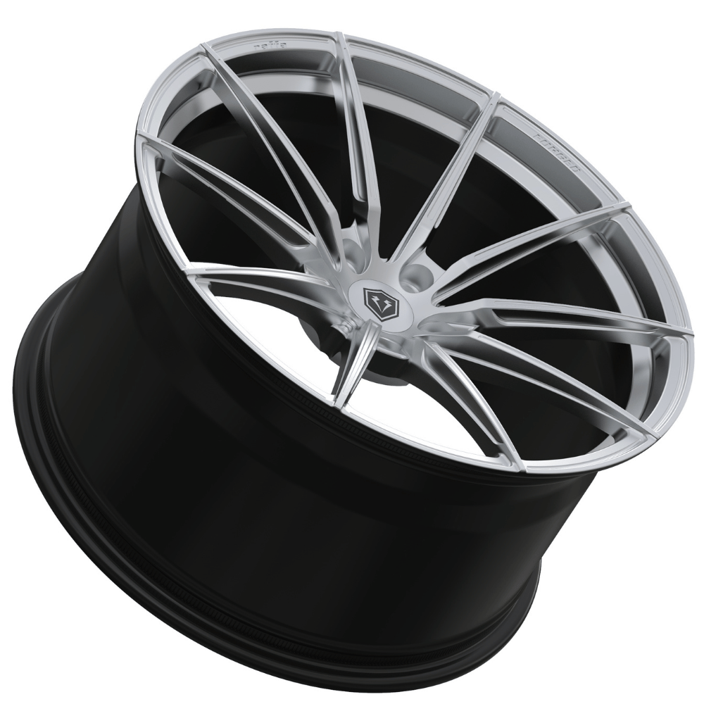 Komplettradsatz Raffa Wheels RFS - 03 | Forged Series | Silver 10,5x20 & 11,5x21 | BMW M4 G82 G83 - CarWorlds GmbH