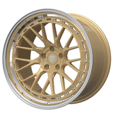 Load image into Gallery viewer, Komplettradsatz Raffa Wheels RFS - 04 | Forged Series | Champagner Polished Lip 10,5x20 &amp; 11,5x21 | BMW M4 G82 G83 - CarWorlds GmbH