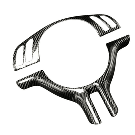 Lenkradverkleidung aus echtem Carbon für BMW 3er E46 (1998–2006) - CarWorlds GmbH