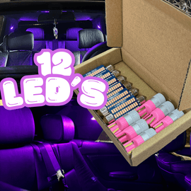 Mini Ambiente LEDs – 12er Pack - AmbiCore - CarWorlds GmbH