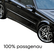 Load image into Gallery viewer, Seitenschweller SET + Zubehör - Passend für Mercedes E - Klasse W211 Limousine &amp; S211 T - Modell 2002 - 2009 - CarWorlds GmbH