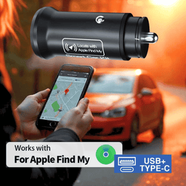 Versteckter GPS - Tracker im Mini - Format / USB & USB Type C Adapter - CarWorlds GmbH