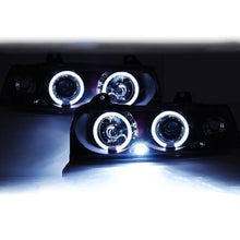 Load image into Gallery viewer, Angel Eyes E36 - Headlights Black - BMW E36 Bj 90-99 Limousine Touring (Compact