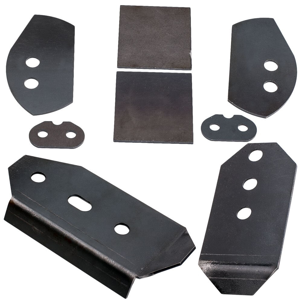 Rear axle repair kit / reinforcement plates E46