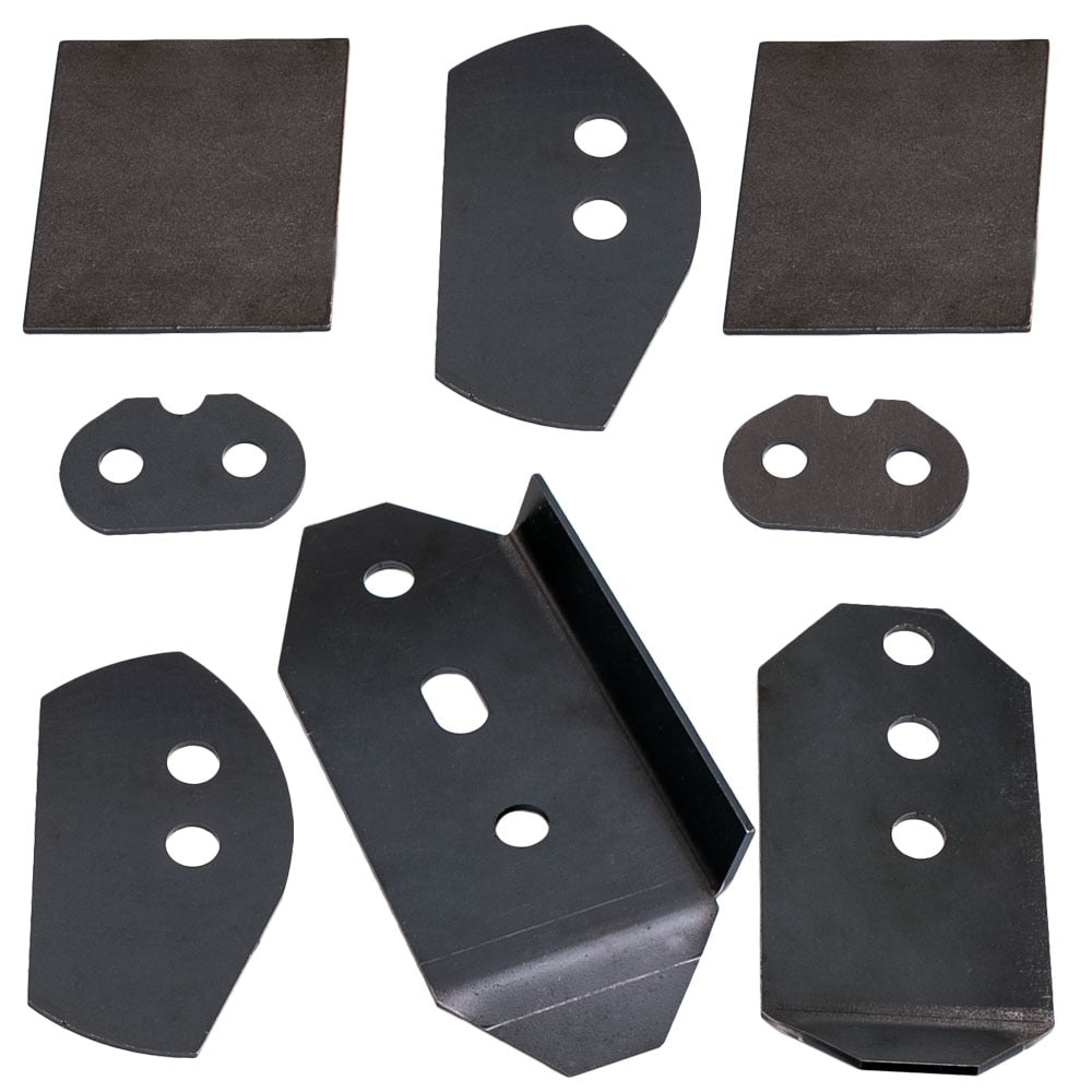 Rear axle repair kit / reinforcement plates E46